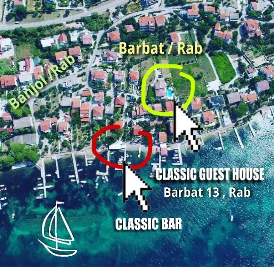 Classic Guest House Keko Rab Barbat na Rabu 3*,